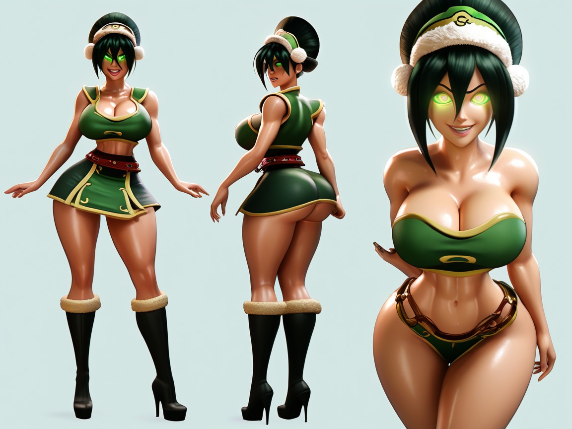 Detailed Spiral Eyes, Cgi, Happy Hentai AI Porn