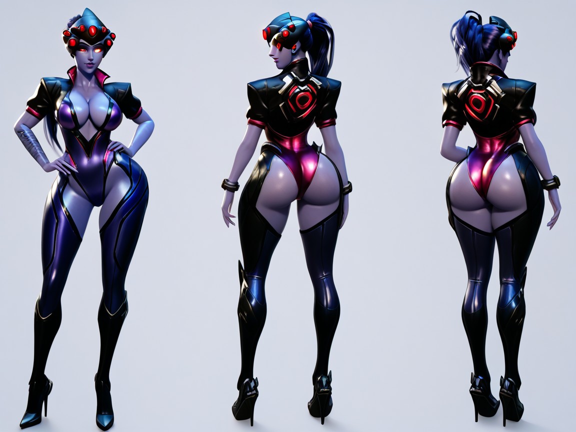 Cleavage, Widowmaker From Overwatch, Being Hypnotized Hentai AI Porn