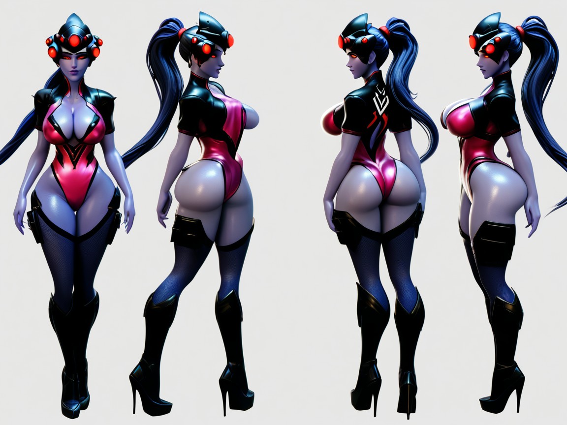 Heart Eyes, Widowmaker From Overwatch, Hypnosis Hentai AI Porn