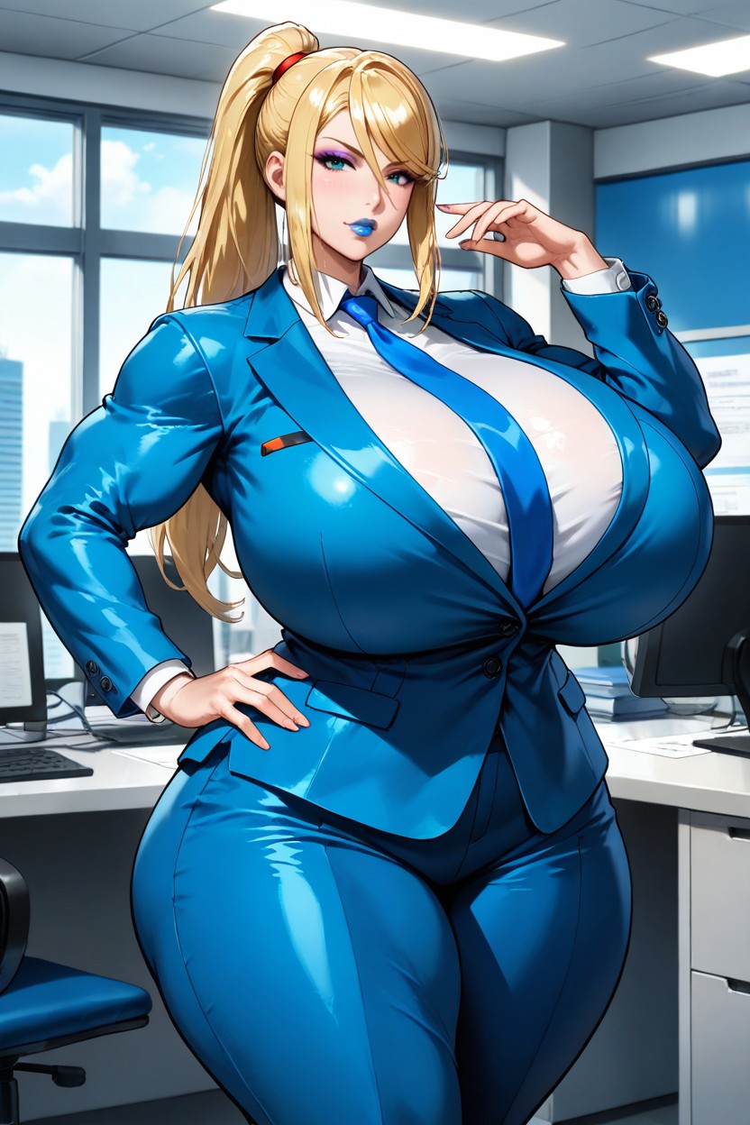 Ponytail, Solo, 25+ AI Porn