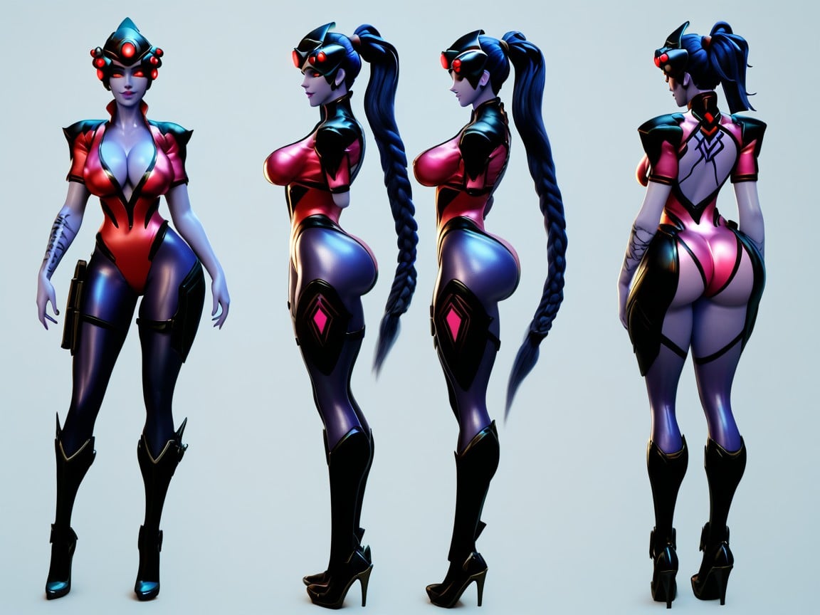 Detailed Spiral Eyes, Slut Outfit, Perfect Legs Hentai AI Porn