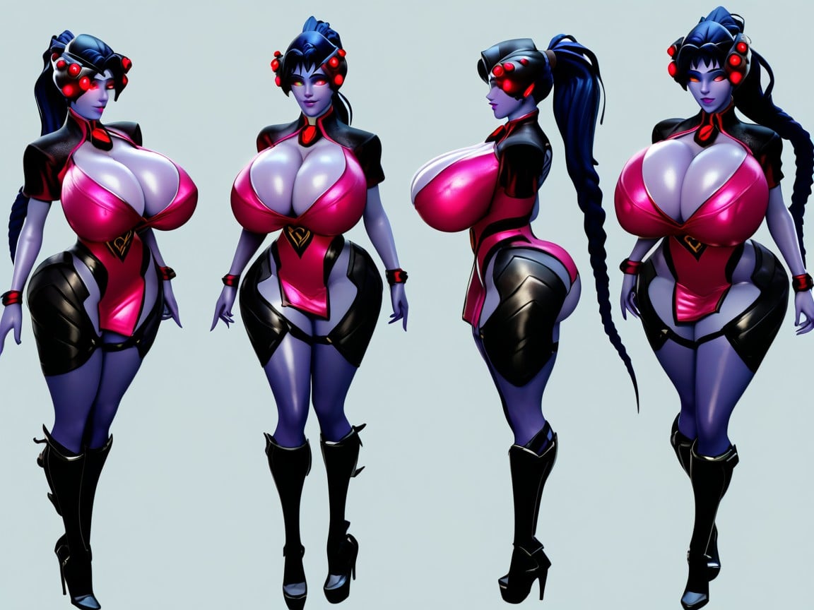 Bubble Butt, Sculpted Abs, Colossal Breast Hentai AI Porn