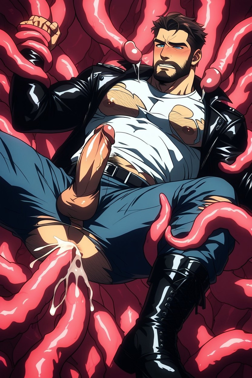 Body Hair, Large Penis, Beard AI同性戀黃片