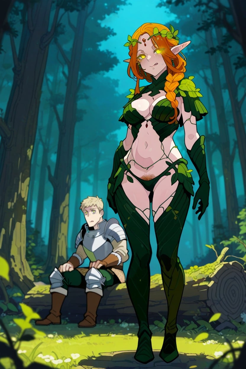Meadow, With Skin-like Fibers, Duo Hentai AI Porn