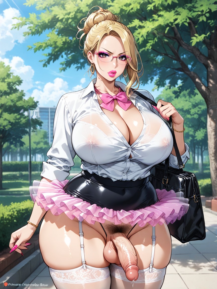 Foreskin, Serious, Stockings Hentai AI Porn