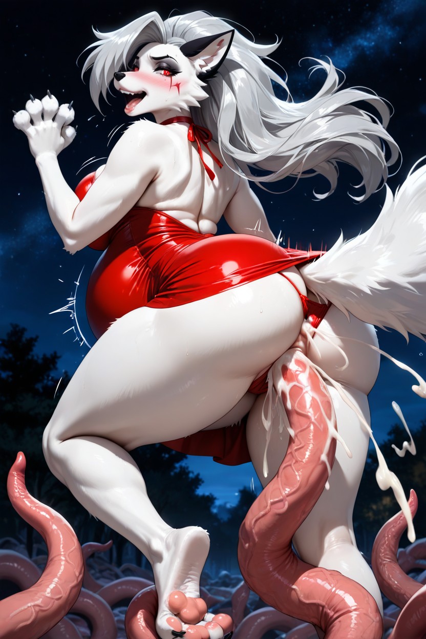 Hyperrealistic And Highly Detailed, Seductive Pose, Paws Hentai AI Porn