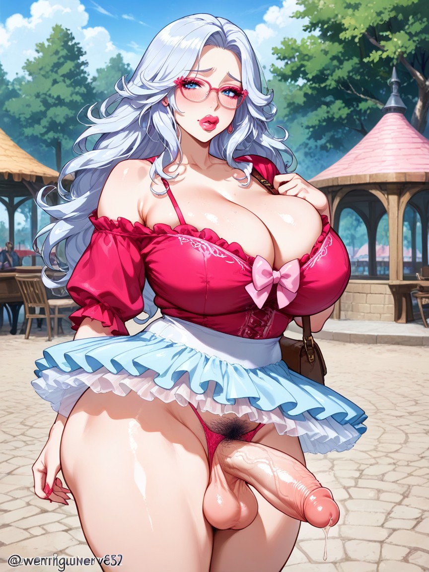 Waist Shot, Glasses, 25+ Hentai AI Porn