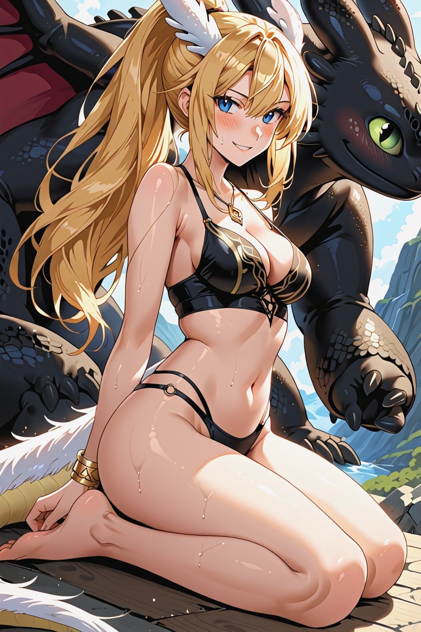 Hofferson From How To Train Your Dragon, 25+, Blush Furry AI Porn