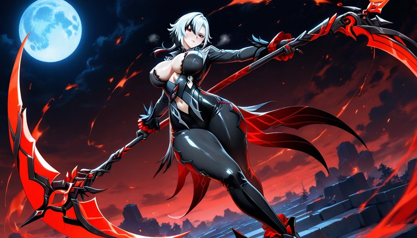 Wide Hips, Perfect Boobs, Arched Back Hentai AI Porn