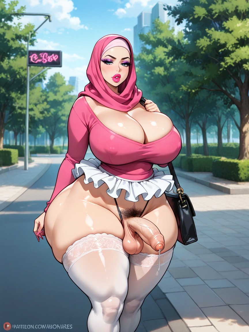 Waist Shot, Bbw, Standing Hentai AI Porn