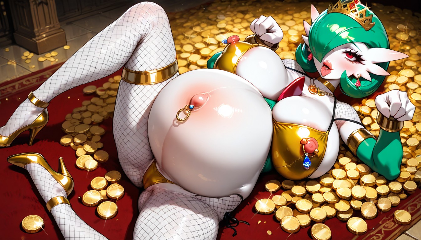Massive Breast, Jewelry, Hyper Pregnant Belly Hentai AI Porn