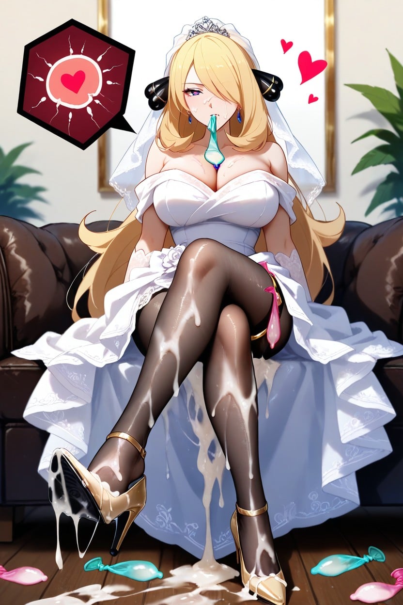 Cum On Face, Cum In Mouth, Cum On Legs Hentai IA