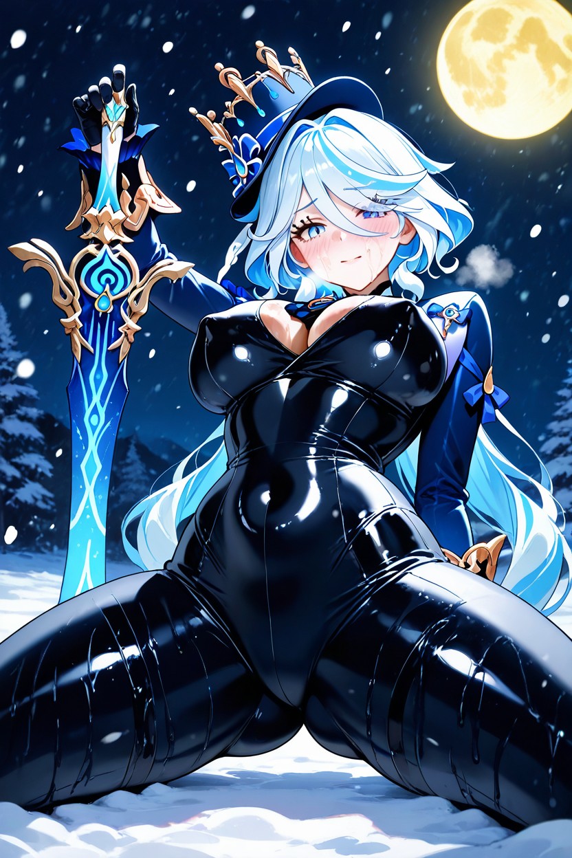 Model, Fit Body, Original Suit Hentai AI Porn