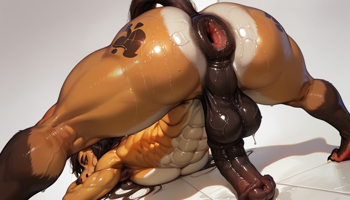 Massive Ass, Puffy Anus, Thick Ass Furry AI Porn