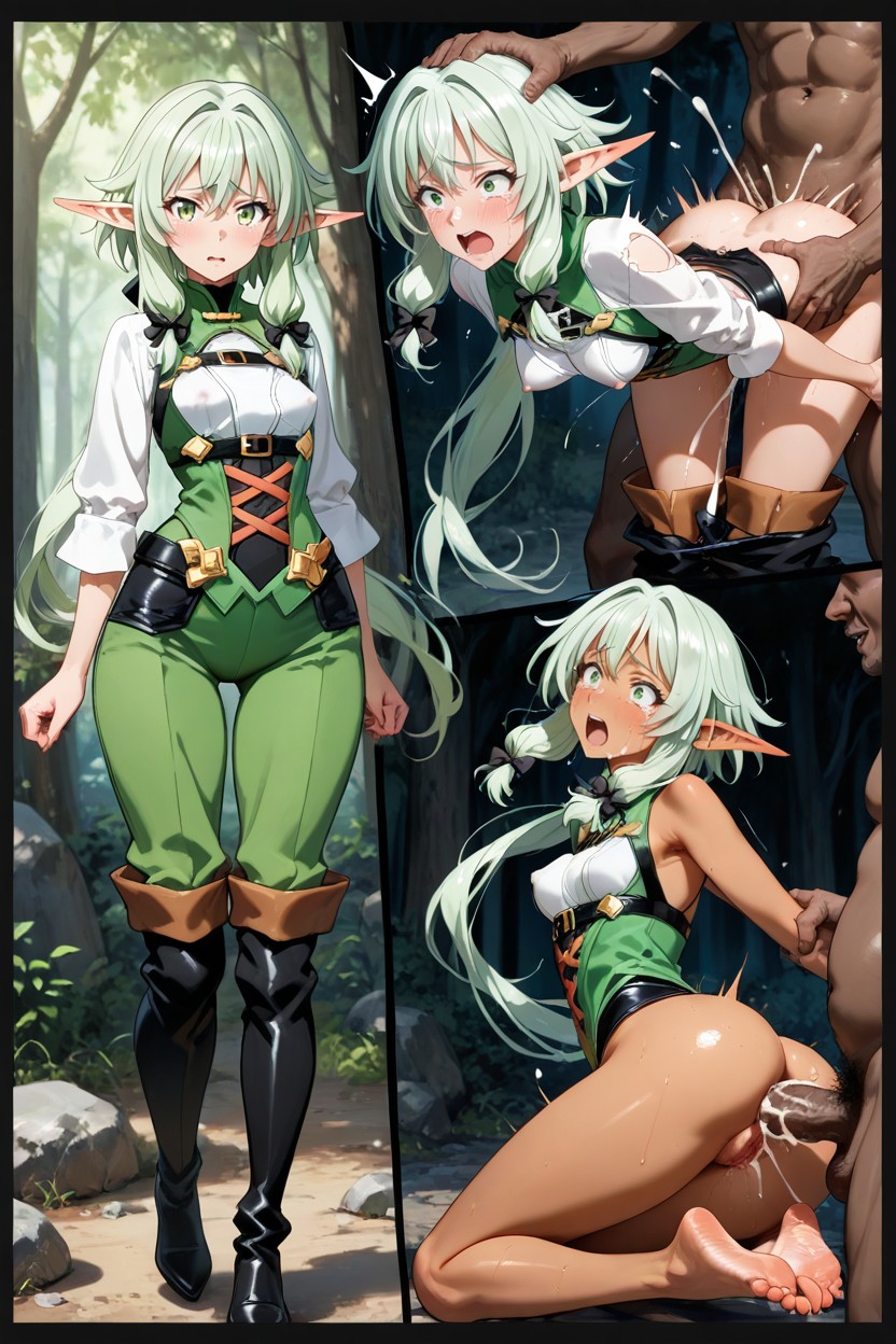 Hyper Reduced Size Ribcage, Soft Reflexion, Gushing Cum Strings Hentai IA