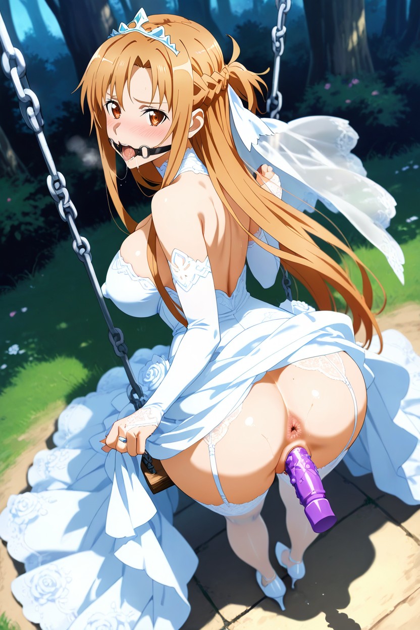 Blushing, Solo, Show Your Ass Hentai AI Porn