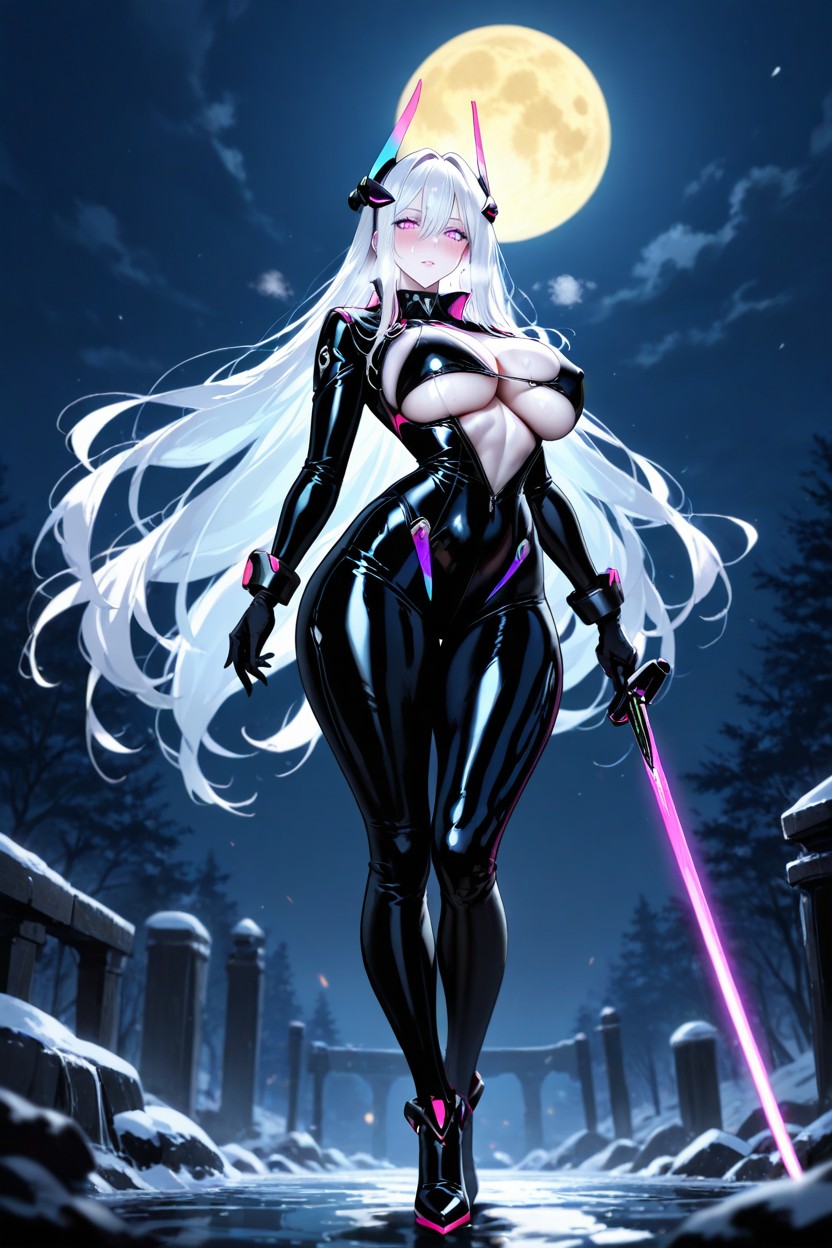Busty, Naval Exposed, Night Hentai AI Porn