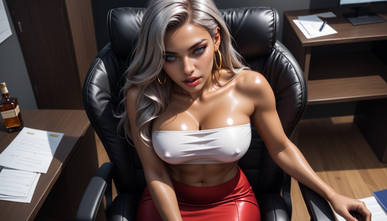 She Is And Slutty, Close Up, Medium Breast AI Porn