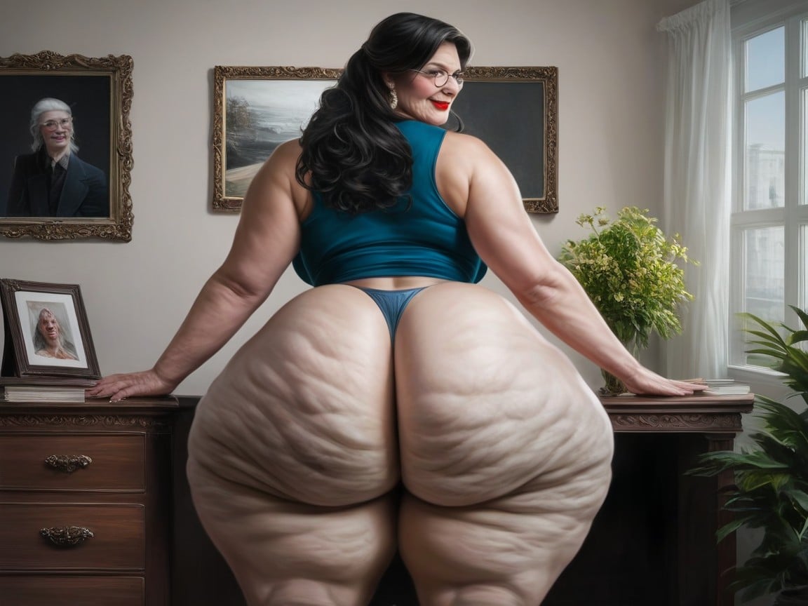 Straight, Round Ass, Mischievous (smiling While Blushing) AI Porn