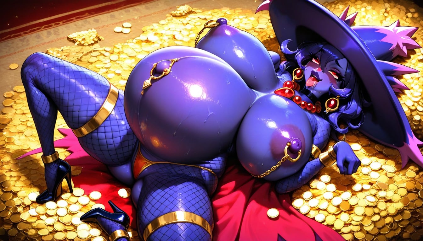Furry, Thick Lips, Red Bead Necklace Hentai AI Porn
