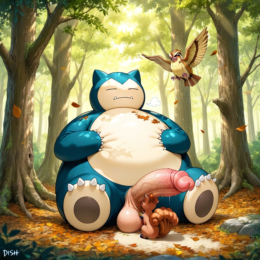 Drool From Mouth, Massive Pokémon, Snorlax Is Yauning Hentai AI Porn