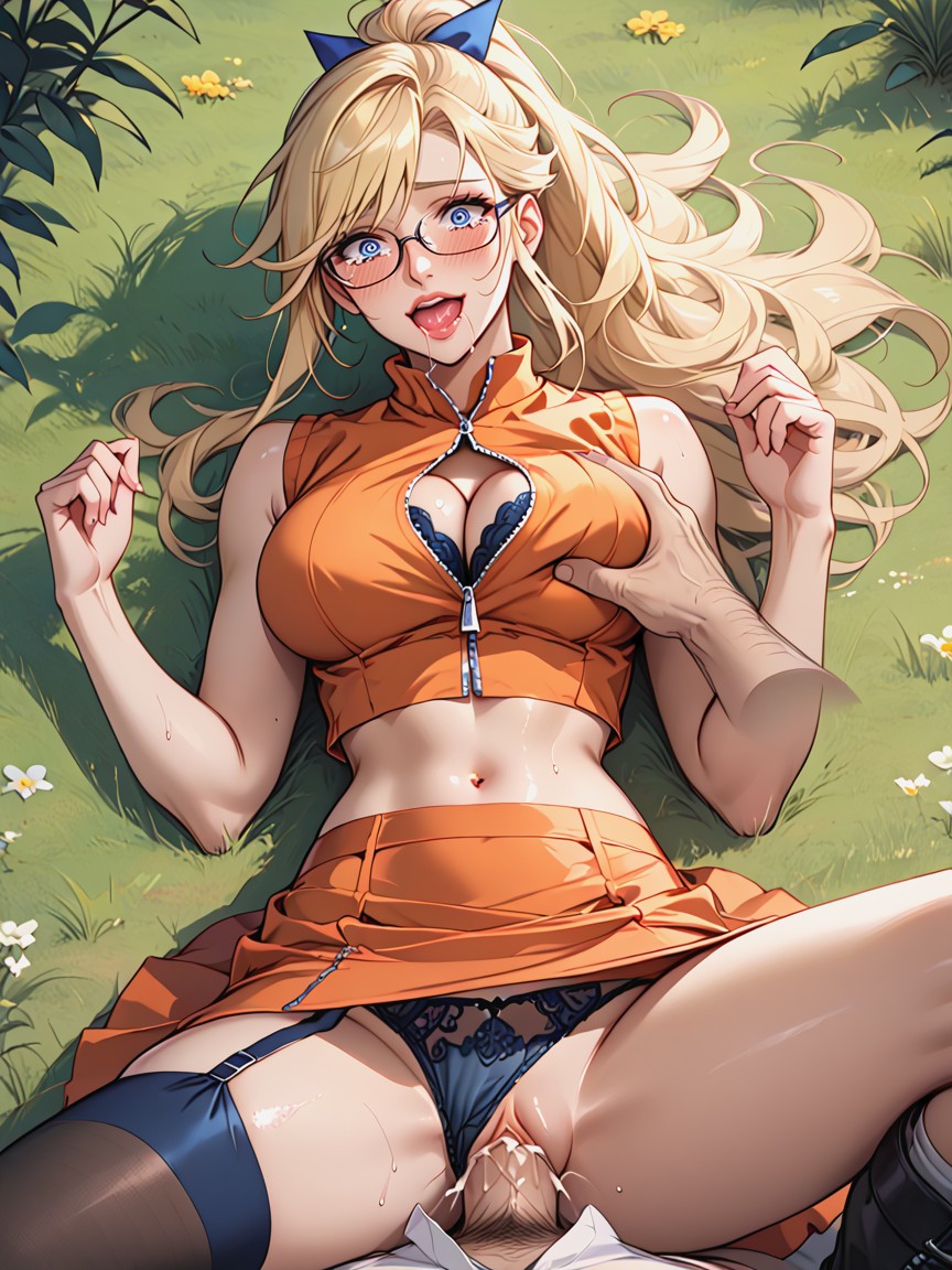 Lined Eyes, Pechos Naturales, Old Gentle Man Hentai IA