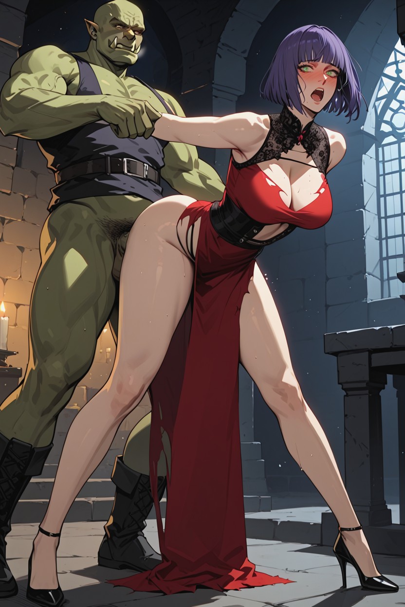 Orc, 30+, Skinny AI Porn