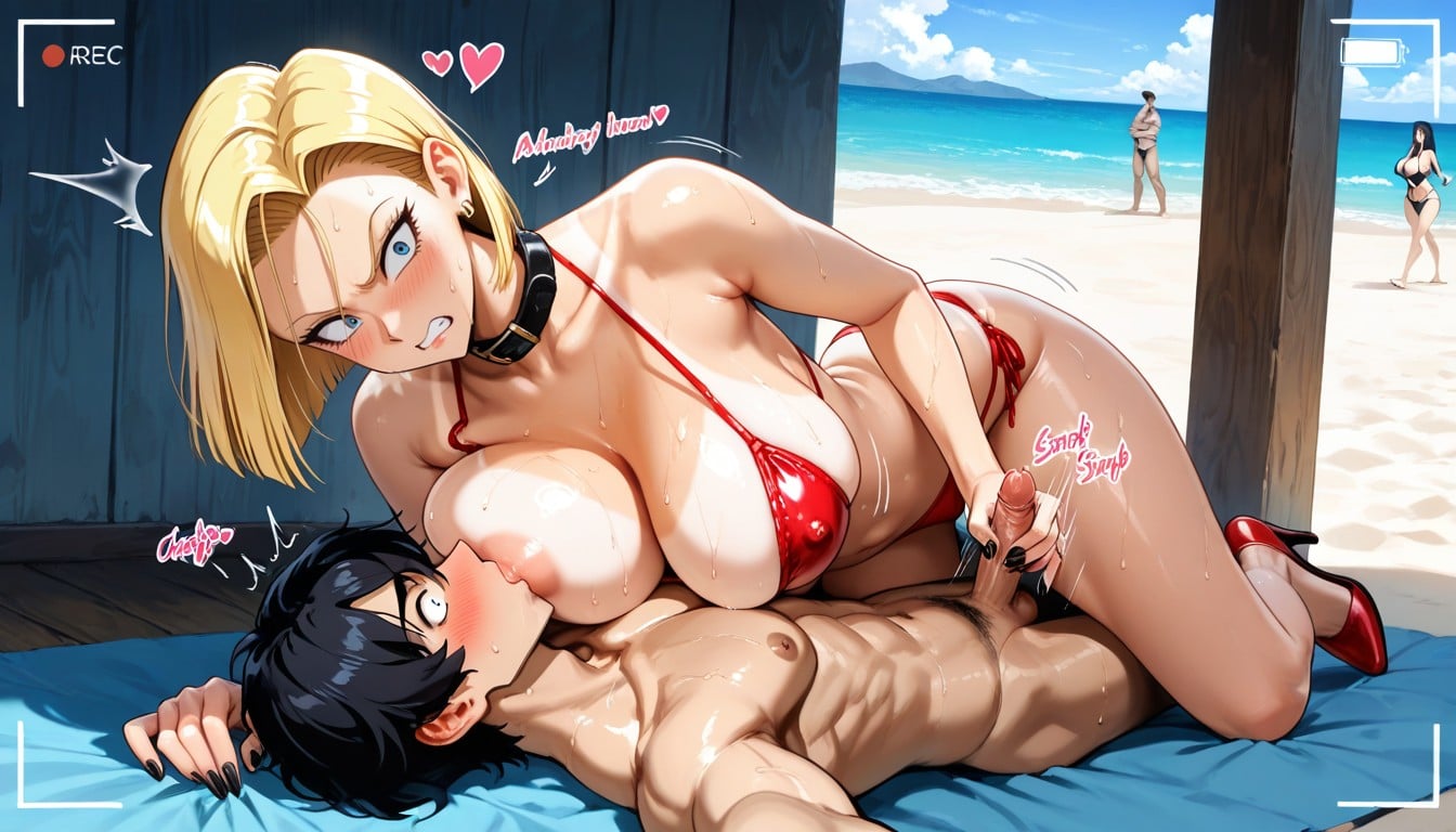 Sweaty, Collar, Uncensored Hentai AI Porn