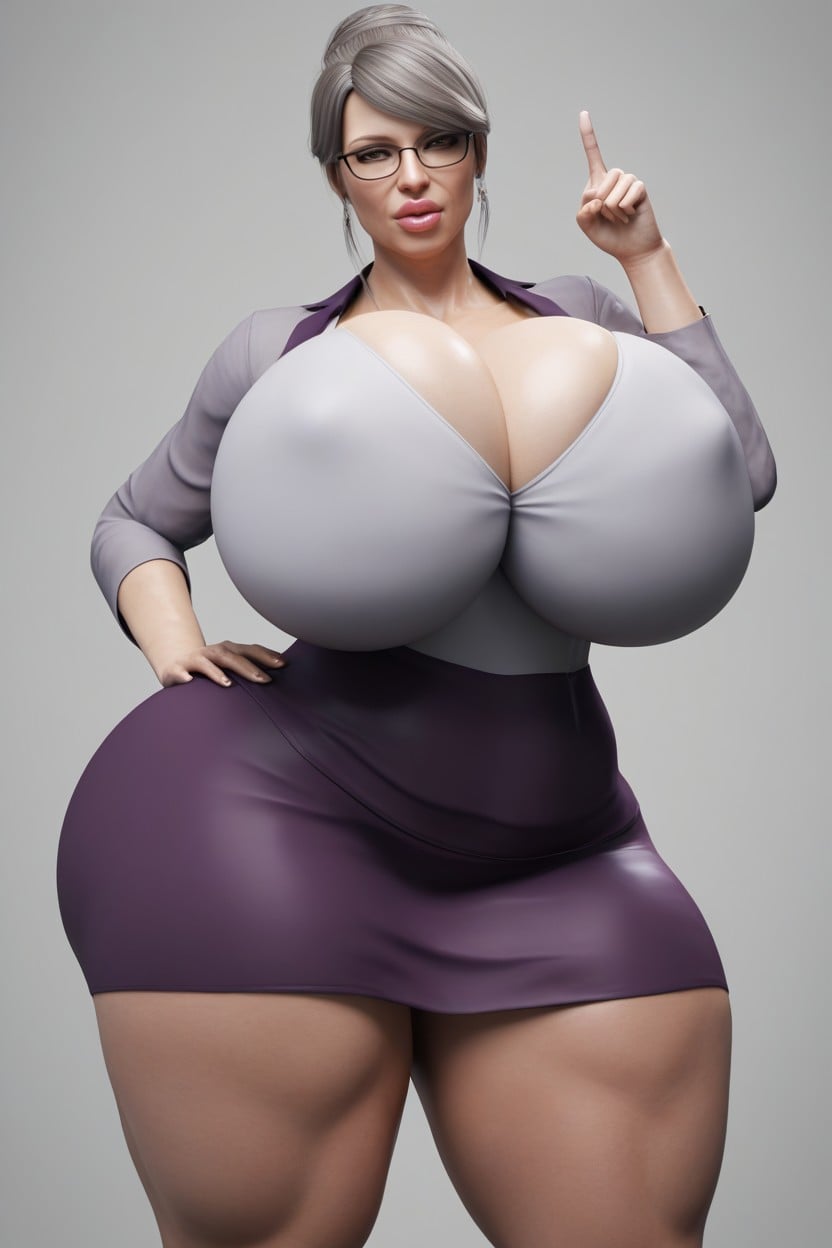 Beautiful Face, D Character, Formal Jacket AI Porn
