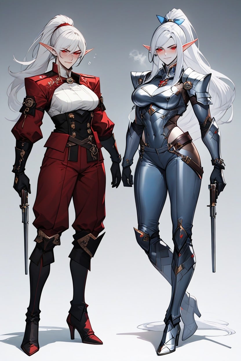 One Women, Elf Ears, Elf Ears AI Porn