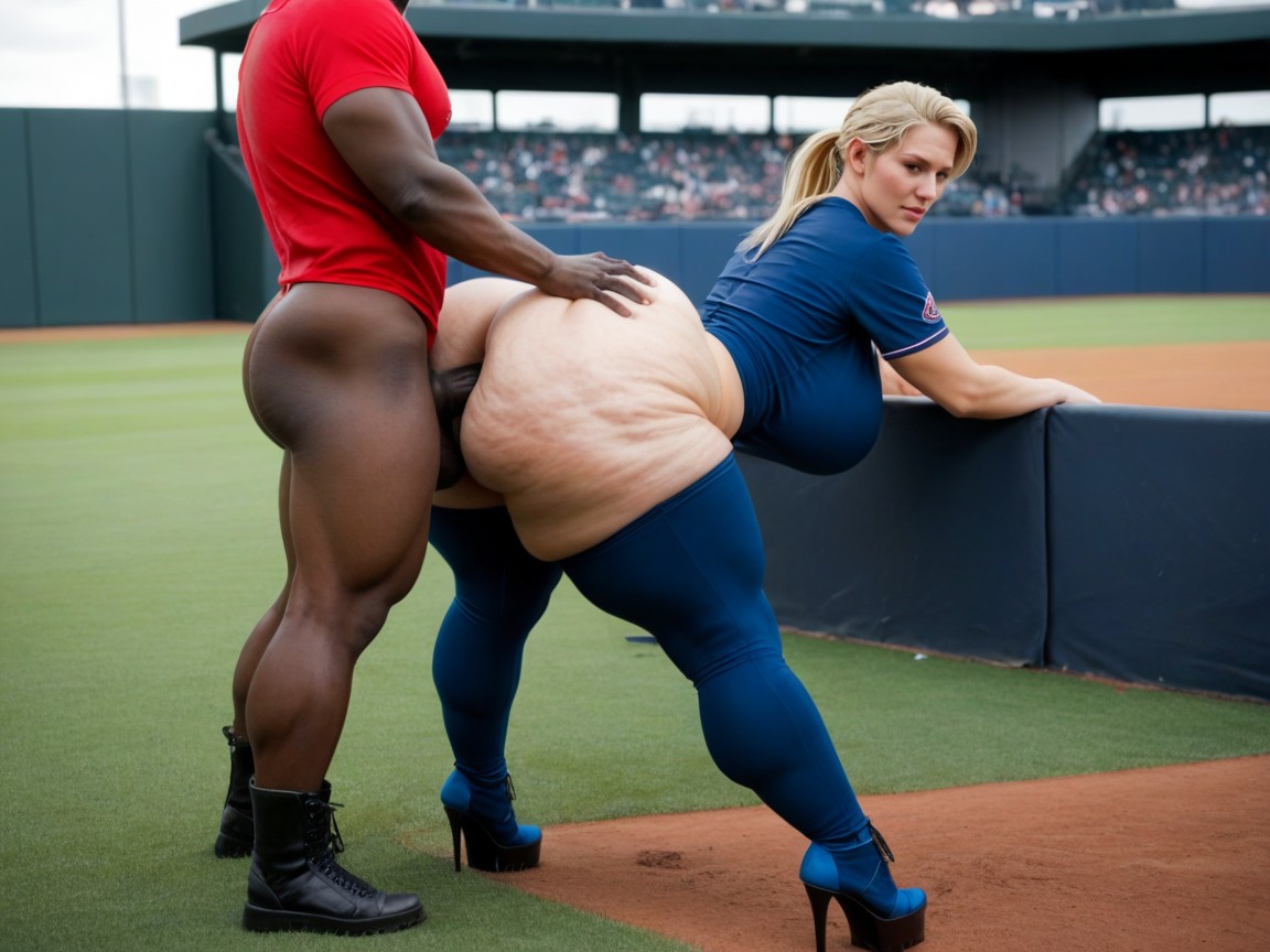 Gigantic Ass, Hand On Butt, Hyper Ass AI Porn