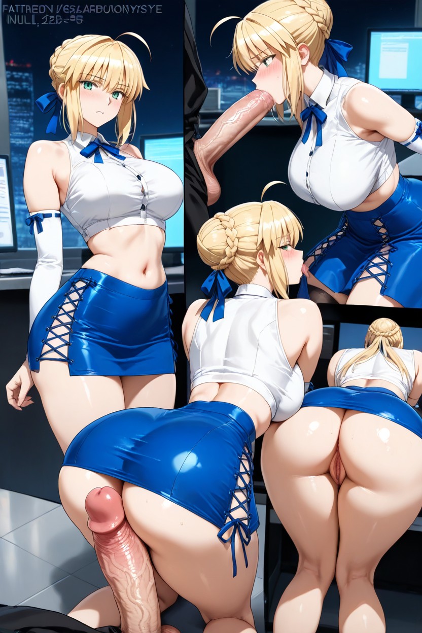 Null Art Style, Shaved Pussy, Voluptuous Hentai AI Porn