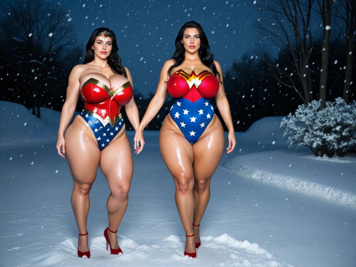 Cleavage, Model, Camel Toe AI Porn