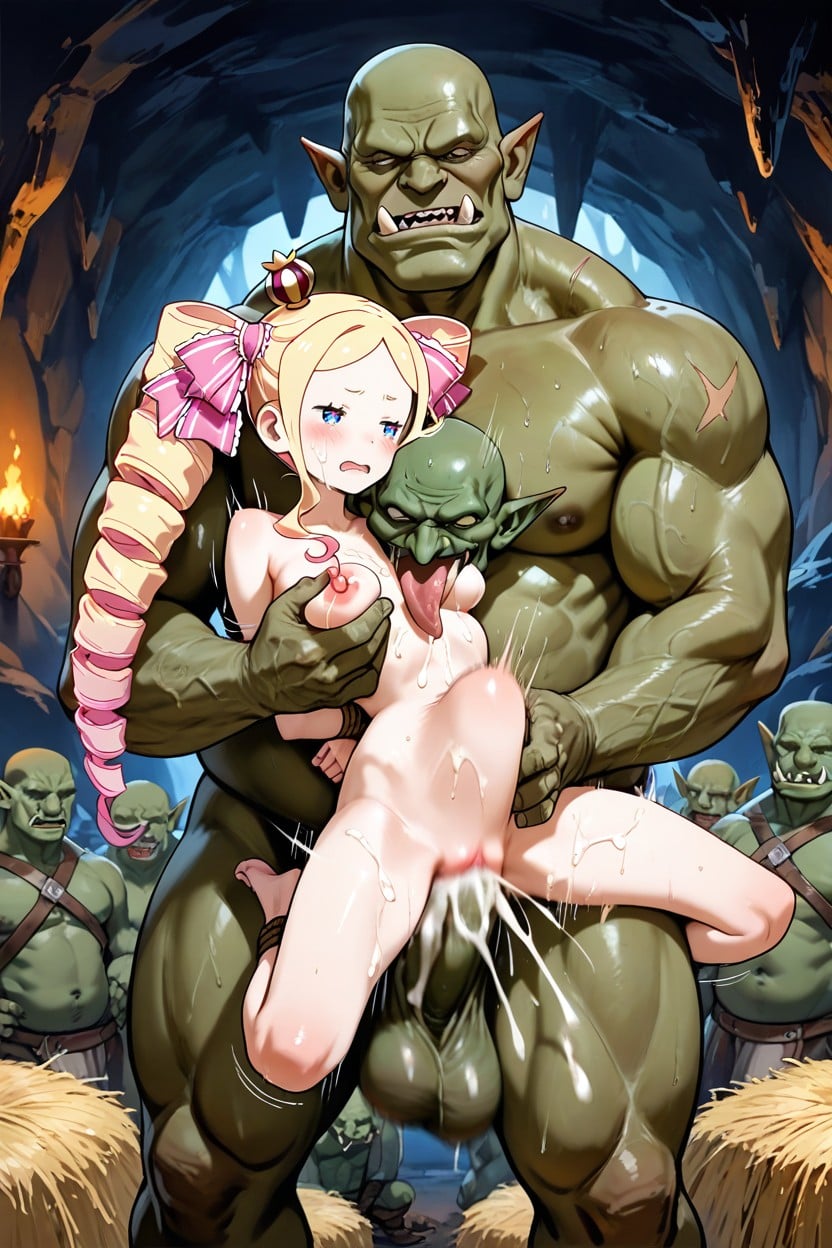Massive Orc Cock, 25+, Standing Spread Legs Hentai AI Porn