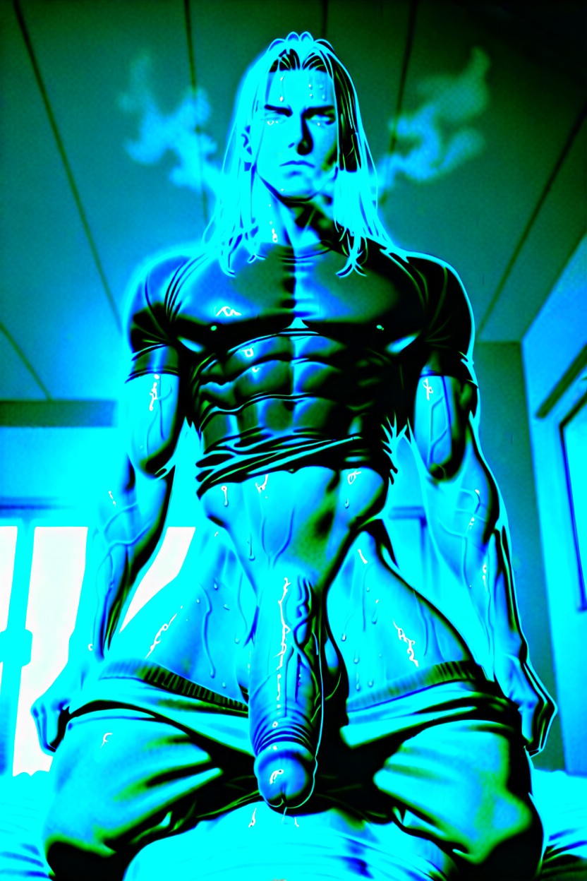 Man Focus, High Definition, Huge Dick Porno IA Gay