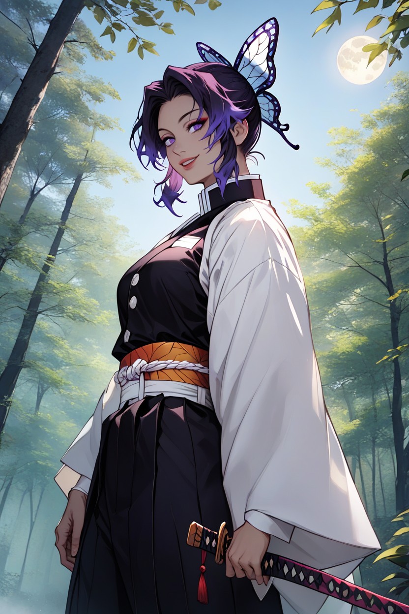 Holding Katana, High Detail, Photorealism Hentai AI Porn