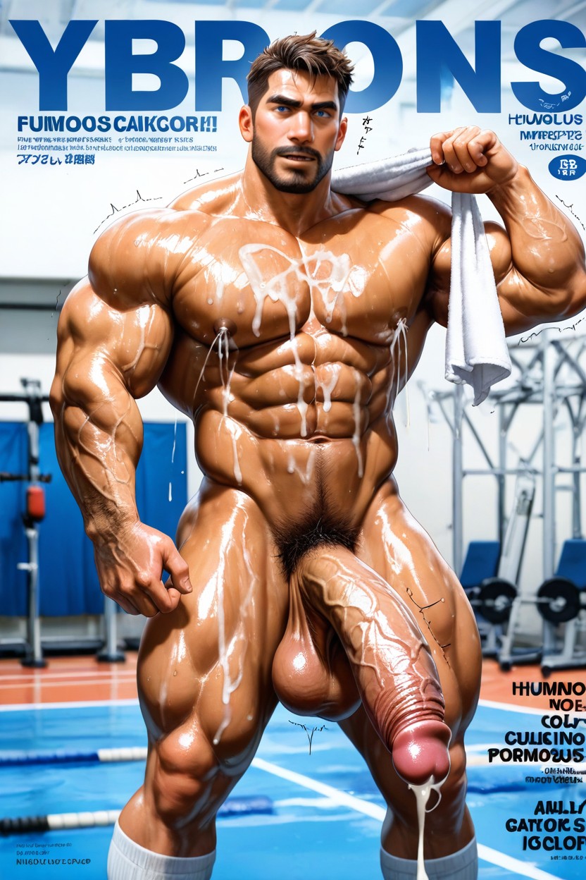 Cum Spraying, Penis Growth, Cum Everywhere Porno IA Gay