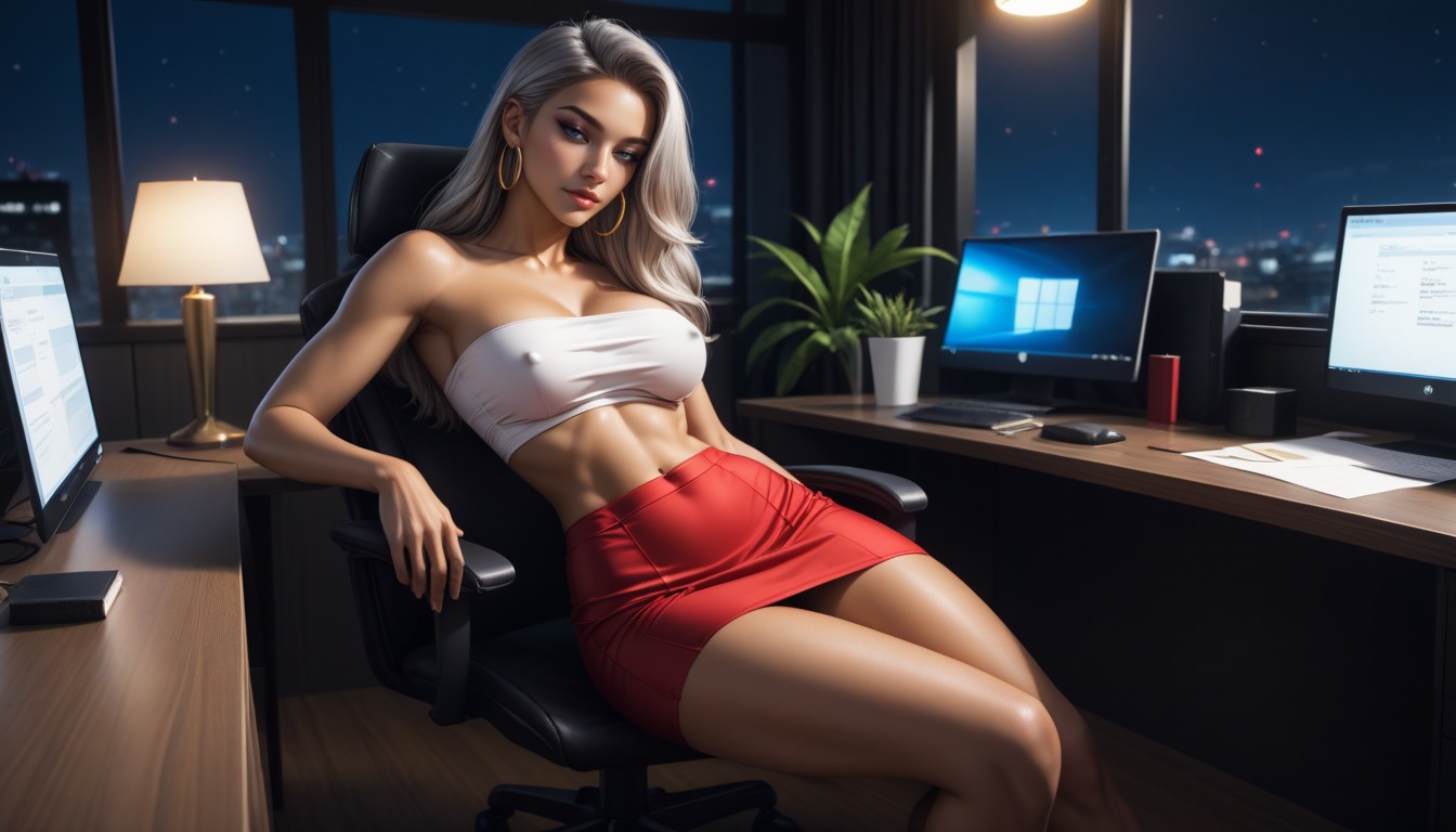 Massive Ass, Legs Up, 18+ AI Porn
