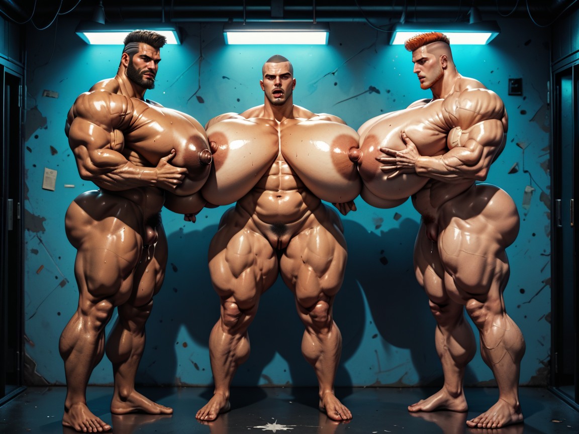 Thick, Harem, Hyper Massive Ass AI Porn