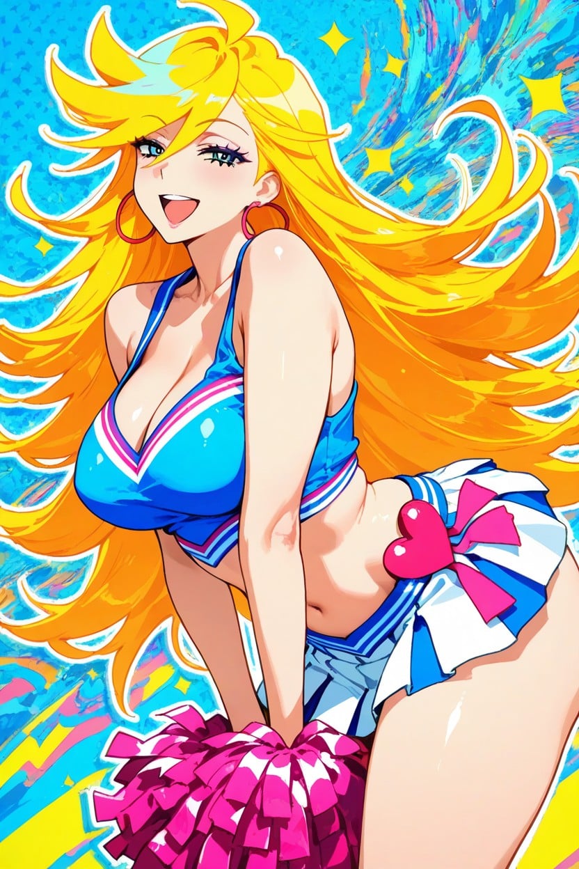 1 Person, Long Blonde Hair, Side View Hentai AI Porn