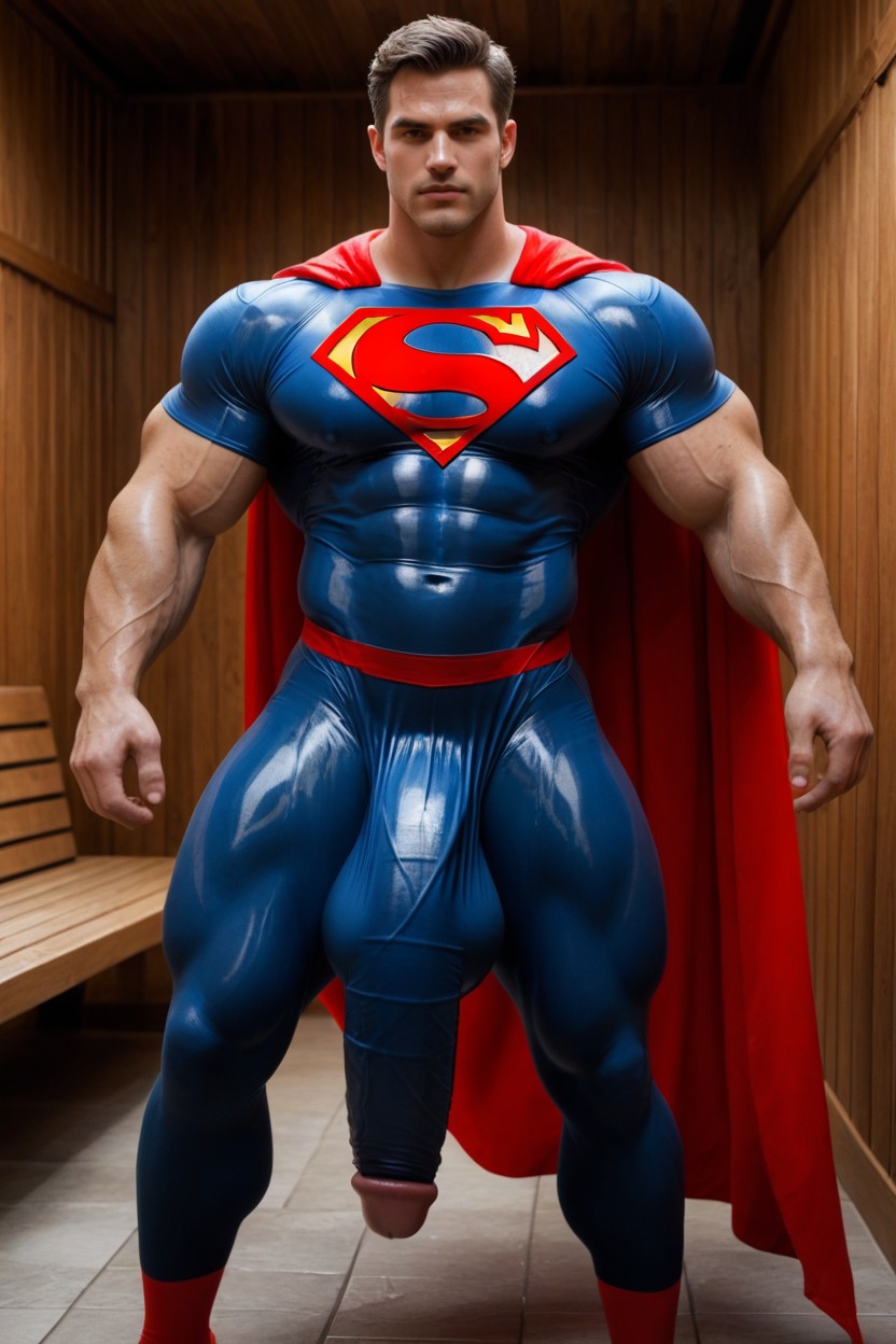 No Nudity, Ultrarealistic Hyper Bulge, Pénis Hyper Long Et Impossible Porno IA Gay