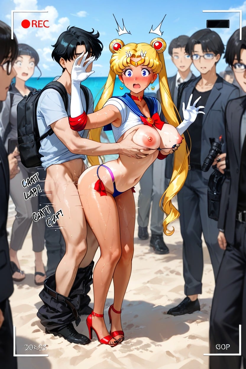 Deligthed, Detailed Face, Creampy Hentai AI Porn