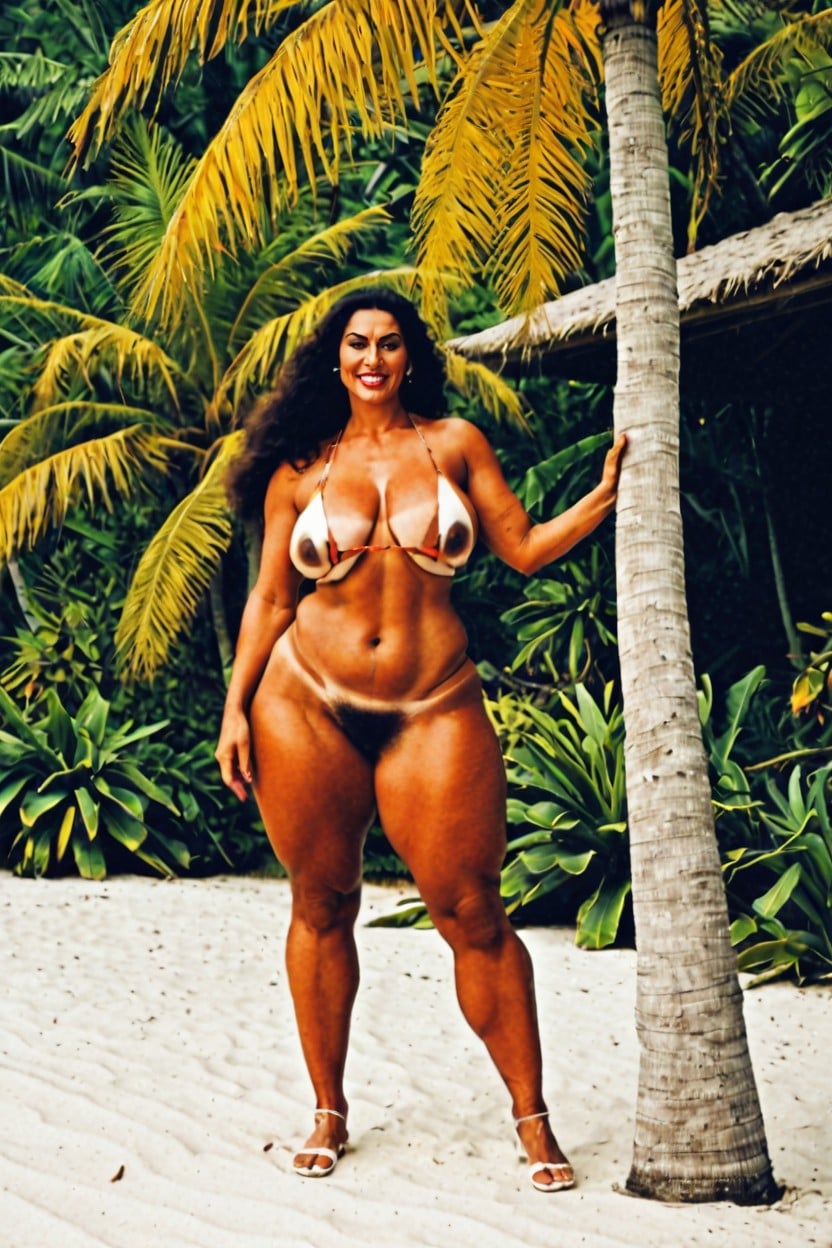 Big Ass, Polynesian, Polynesian AI Porn