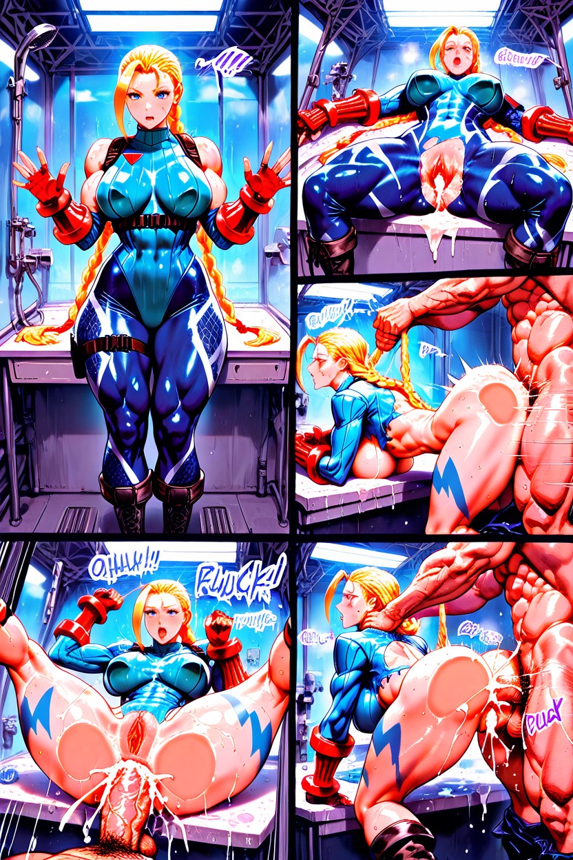 Multiple Views, Throat Holding, Breasts Jiggling AI Porn