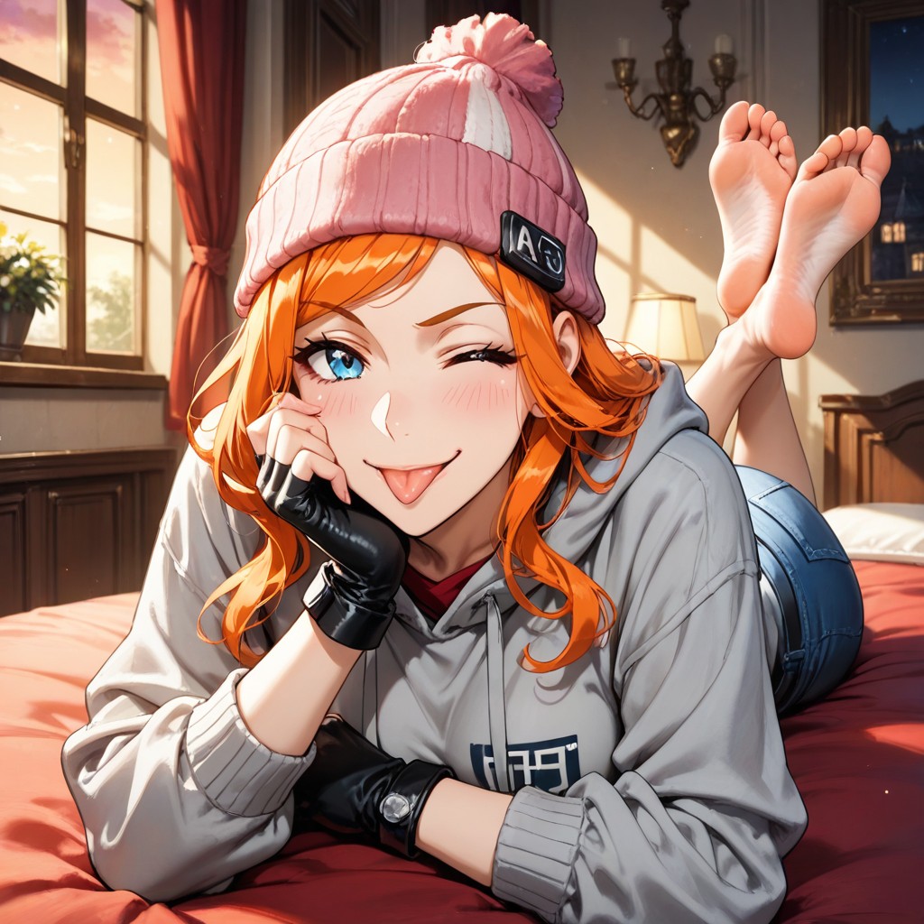 In The Pose, Guiño, Noche Hentai IA