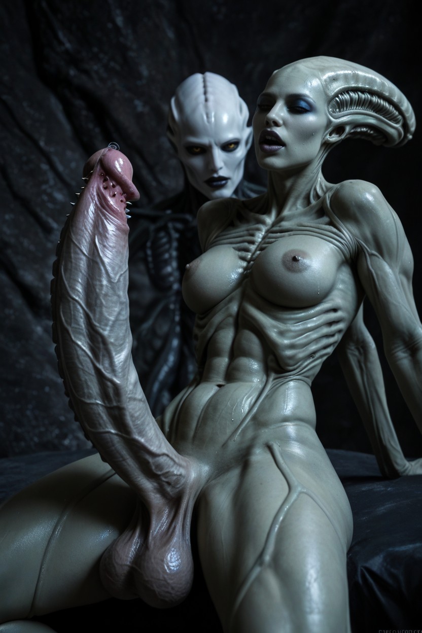 Very Detailed Face, 18+, Male Chested Transfrau KI-Porno