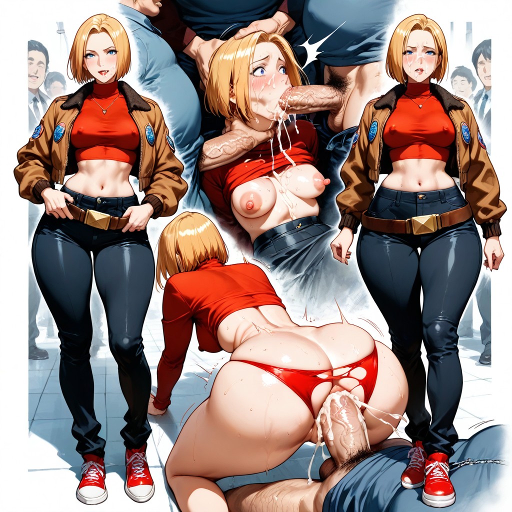 Facial Ejaculations, Gangbang, Anal Hentai AI Porn