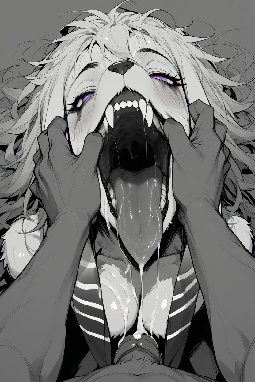 Tongue Out, Kindred, 25+ Furry AI Porn