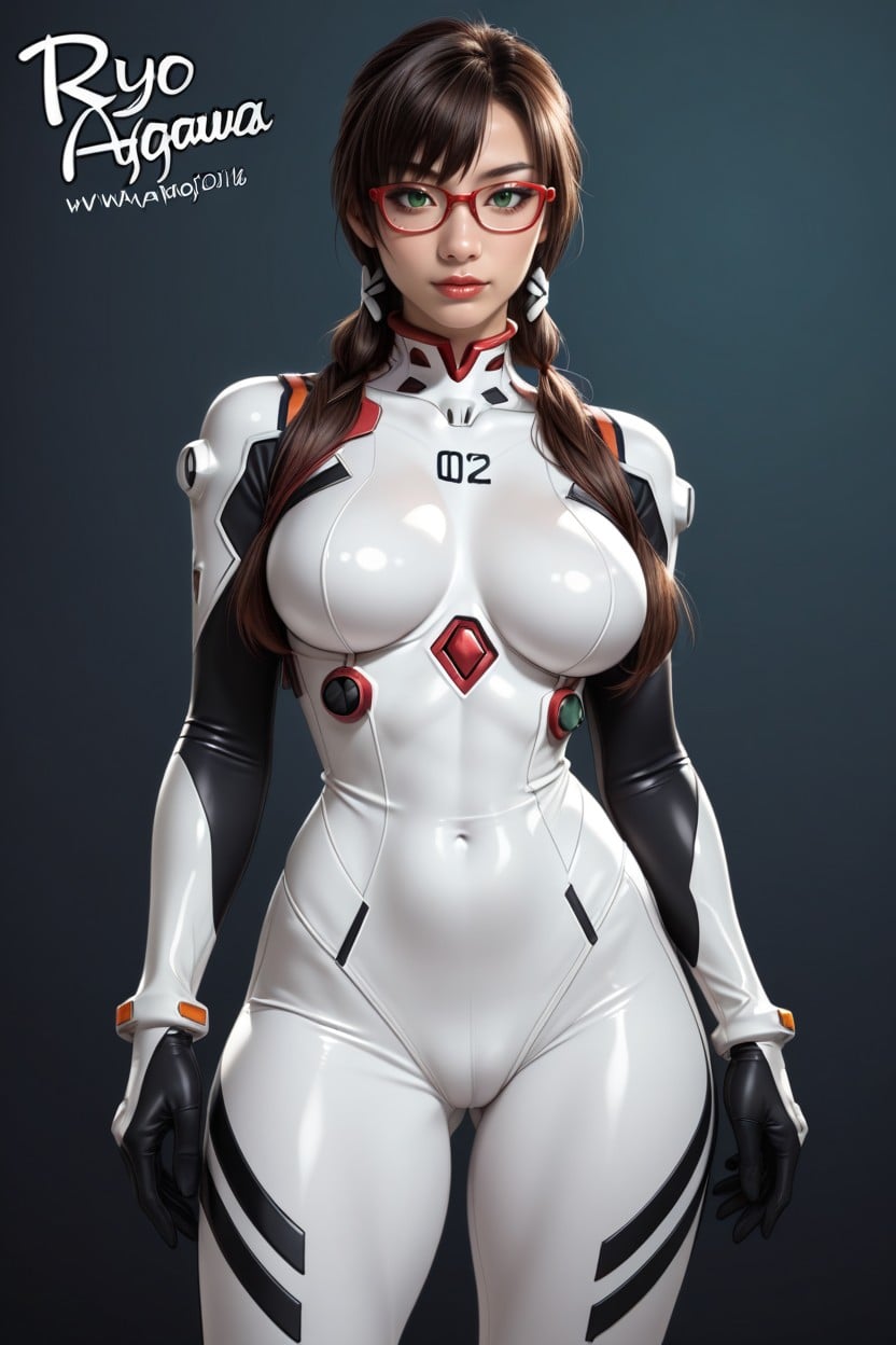 Front View, 25+, Brunette AI Porn
