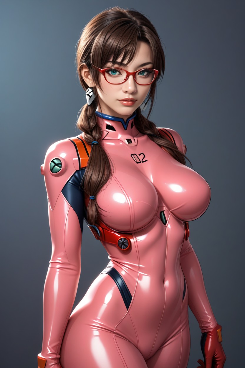 Latex Gloves, Front View, Model AI Porn